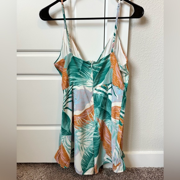 Camisole Ruffled Wrap Romper - Picture 2 of 3